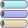 Three colorful rounded rectangles representing different categories or options.